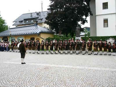 25-jähr. Priesterjub. Baons-Kurat Dr. Trausnitz Bild 16