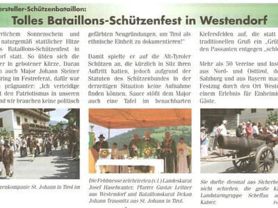 Baonsfest Westendorf - Sonntag Bild 32
