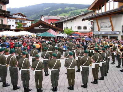 Rekrutenangelobung in Kirchberg am 28.05.2010 Bild 9