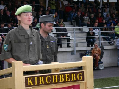 Rekrutenangelobung in Kirchberg am 28.05.2010 Bild 2
