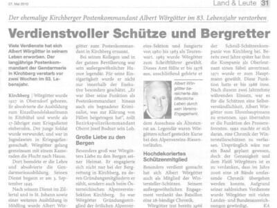 Beerdigung EHptm. Albert Wörgötter  Bild 11