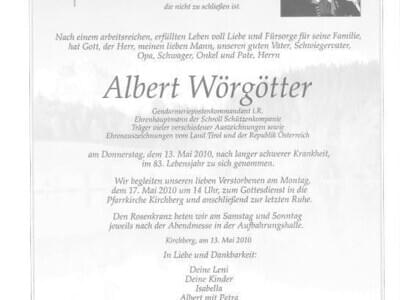 Beerdigung EHptm. Albert Wörgötter  Bild 14