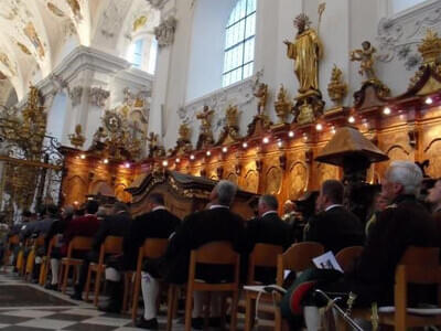 Requiem für Otto von Habsburg in Stams am 10.07.20 Bild 5