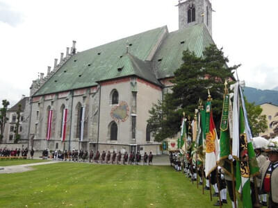 Schwaz 650 Jahre Tirol bei Österreich 13.06.2014  Bild 1