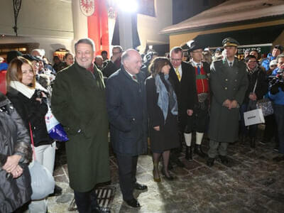 Landesüblicher Empfang in Kitzbühel 21.01.2016 I Bild 1