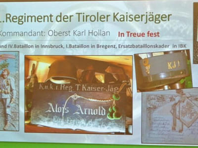 Kaiserjäger-Vortrag in Oberndorf 04.10.2018 Bild 4