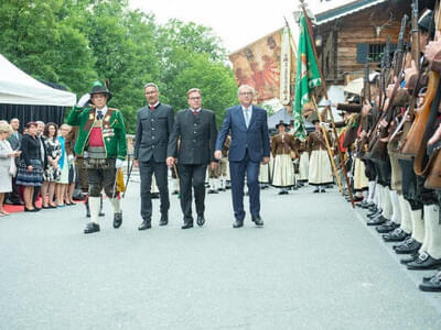 Landesüblicher Empfang in Going 10.08.2019 Bild 2