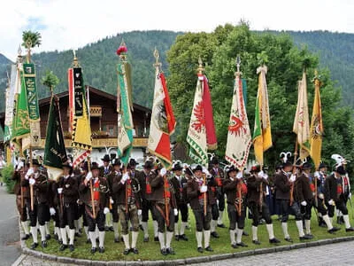 Einmarsch und Kranzniederlegung  Bild 26