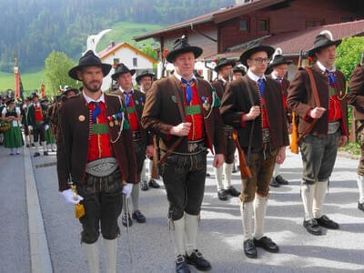 15. Mai Ehrenkompanie Fieberbrunn im Pinzgau