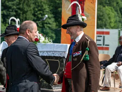 Bat. Fest Kirchdorf  Festakt Bild 23