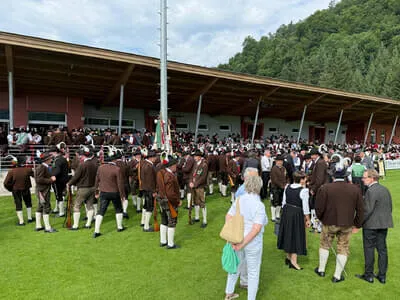 Bat. Fest Kirchdorf  Festakt Bild 1