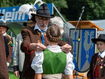 Bat. Fest Kirchdorf  Festakt Bild 16