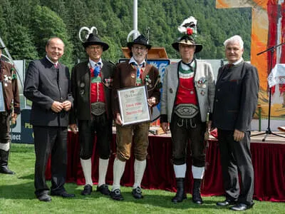 Bat. Fest Kirchdorf  Festakt Bild 19