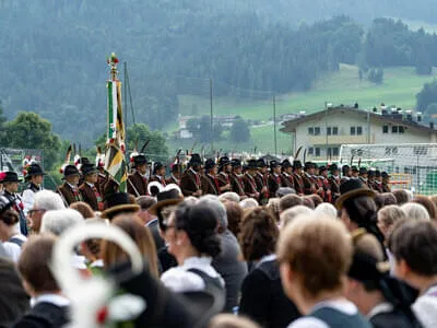 Bat. Fest Kirchdorf  Festakt Bild 6