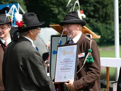 Bat. Fest Kirchdorf  Festakt Bild 22