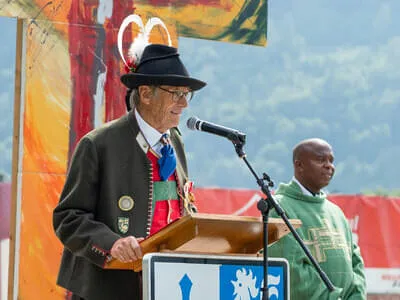 Bat. Fest Kirchdorf  Festakt Bild 11