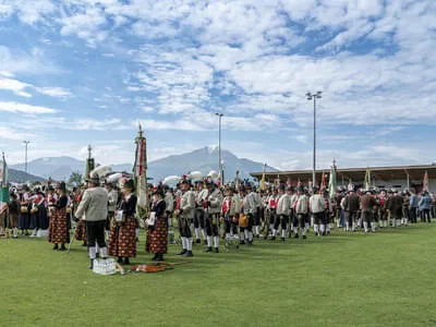 Bat. Fest Kirchdorf  Festakt Bild 3